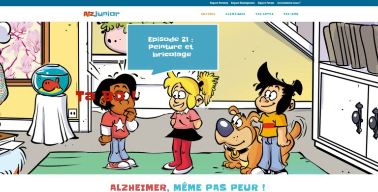 Expliquer Alzheimer aux enfants Alz junior