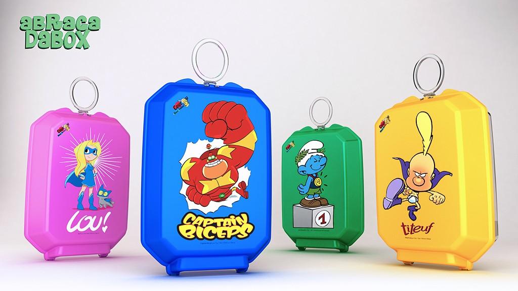 Abracadabox un boîtier décoré pour les enfants malades