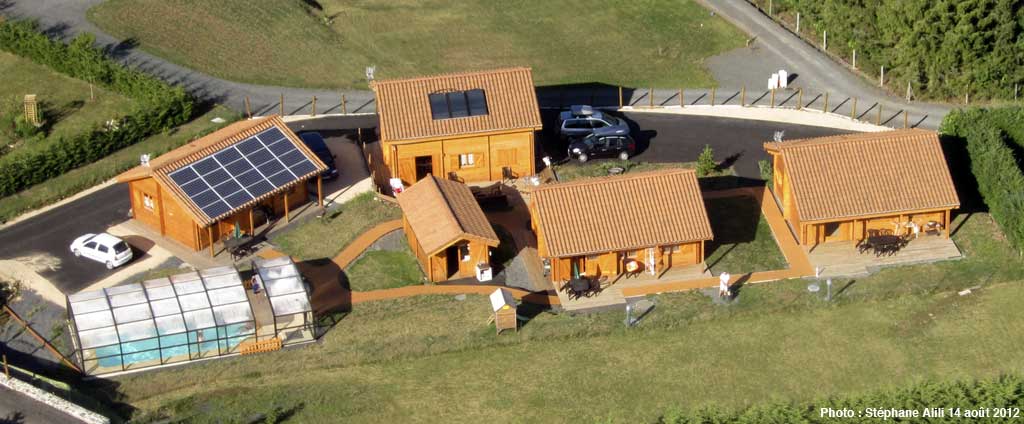 Des chalets accessibles à St-Flour dans le Cantal Gîtes bon air
