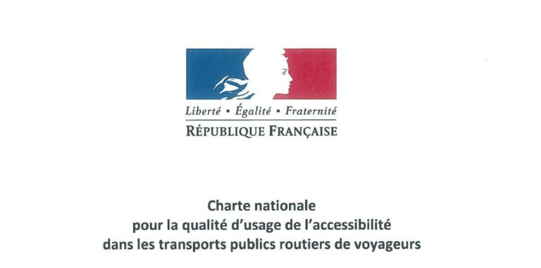 charte d'accessibilité
