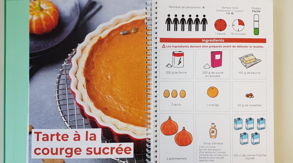 Recettes en facile à lire et à comprendre : "Gastronomie universelle"