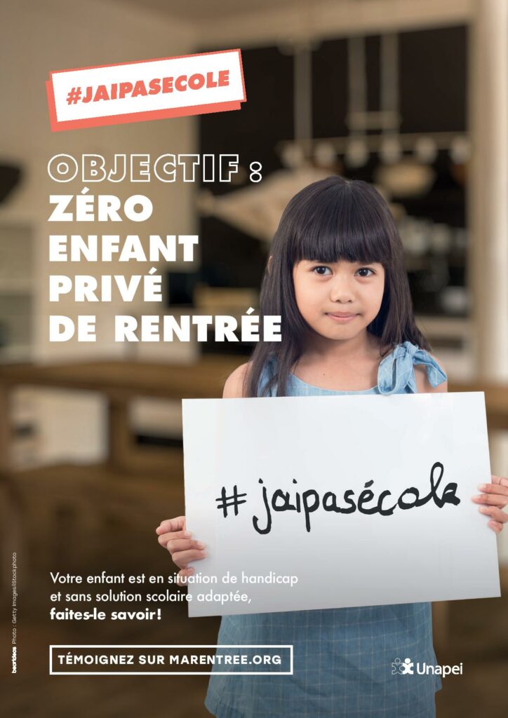 Rentrée scolaire 2020 UNAPEI