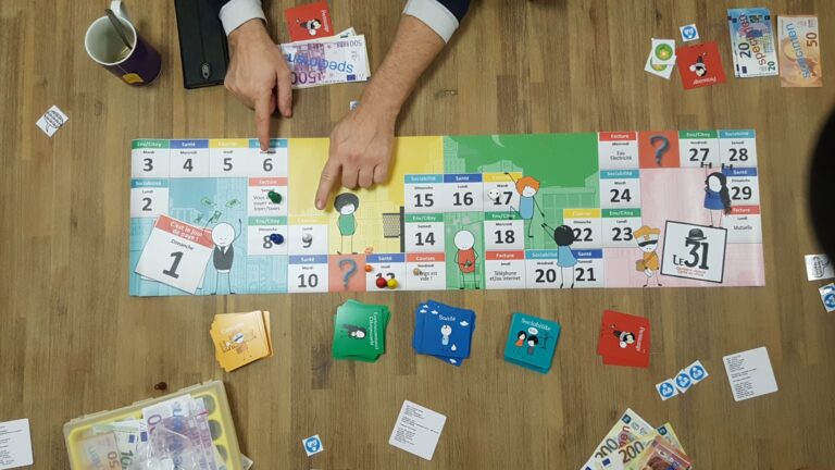 Un jeu de société pour les personnes touchées par un trouble psychique