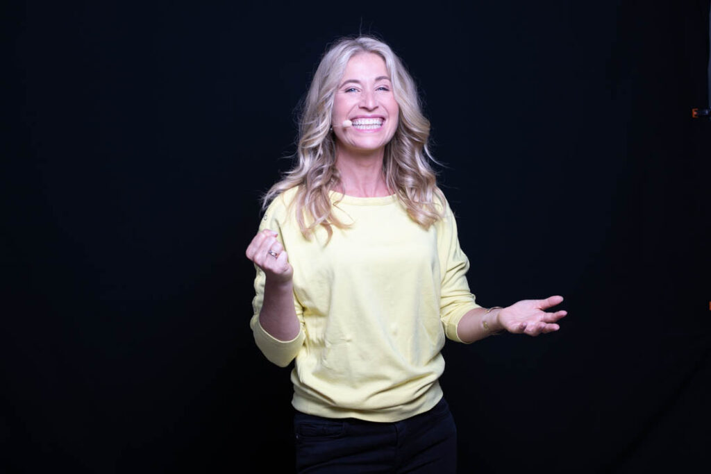 Virginie Delalande, conférencière sourde : "Abandonner ? Jamais !"