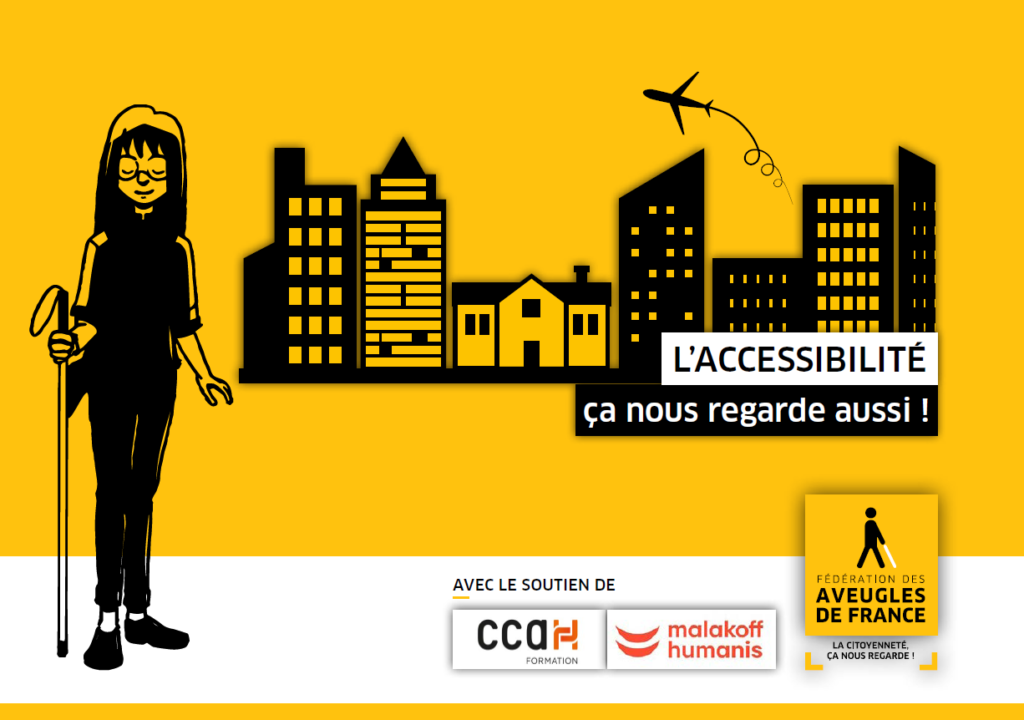 Accessibilité des personnes déficientes visuelles : Une BD de sensibilisation