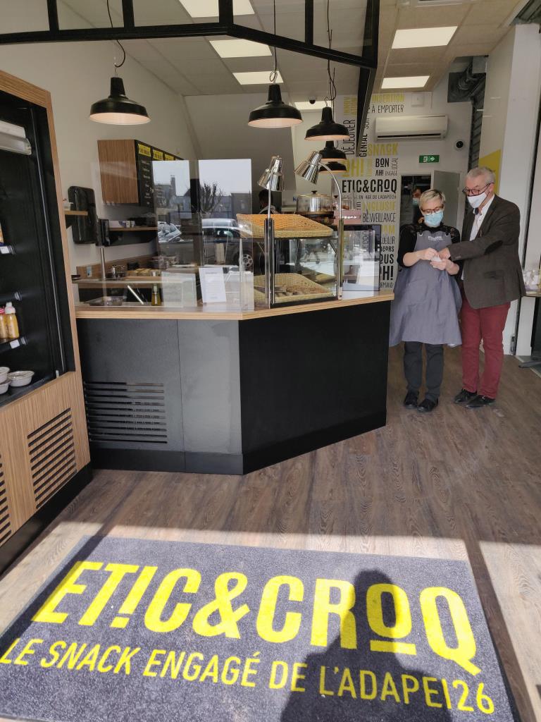 Etic et Croq : Le restaurant snack engagé de l'Adapei 26 à Romans