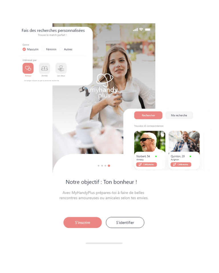 Rencontres amour et amitié autour du handicap : découvrez My handy plus