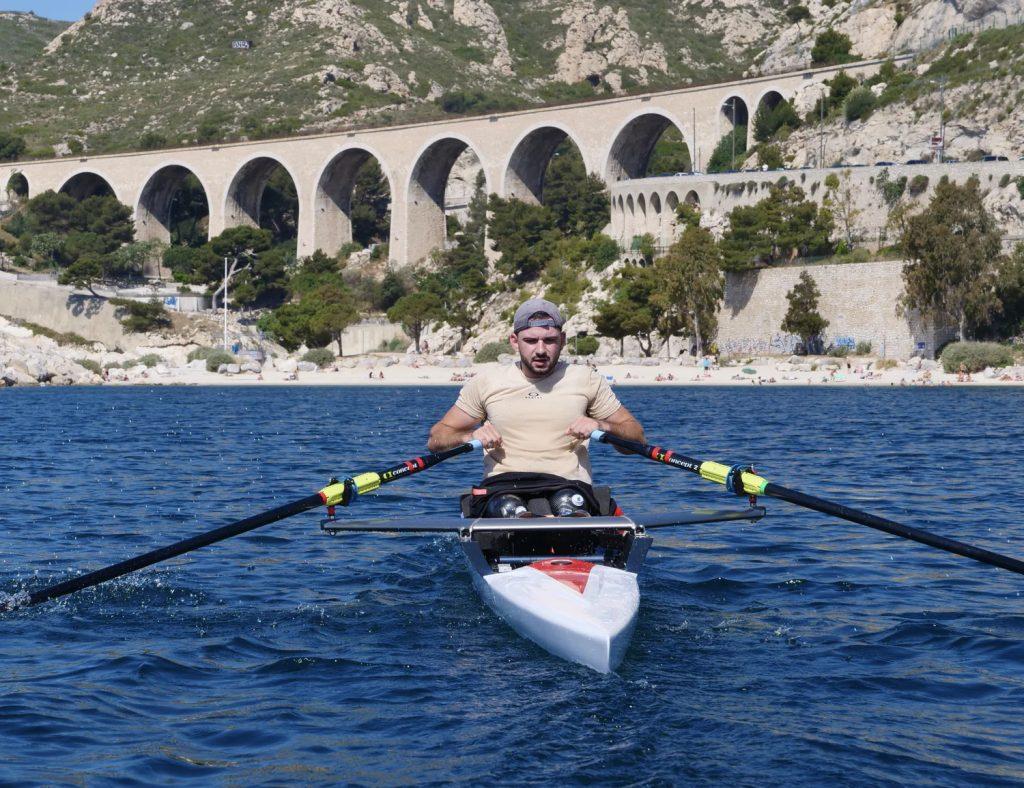 Jeux paralympiques : Objectif Paris pour Alexis Sanchez en aviron