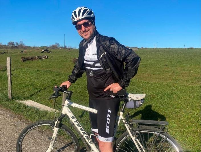 Vivien Laplane s'élance à vélo avec son nouveau spectacle