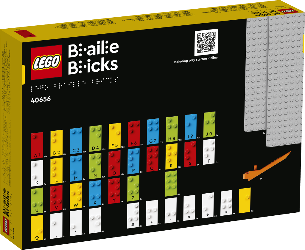 LEGO propose désormais des briques en braille