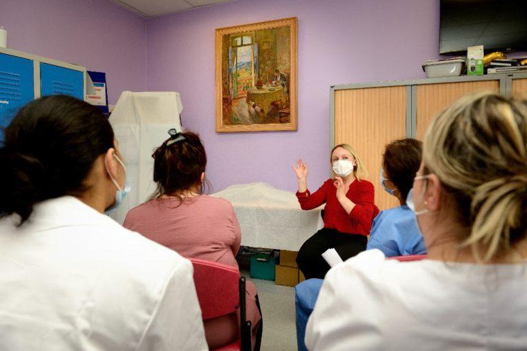 Bulle d'art : un projet "art et bien-être" en milieu hospitalier