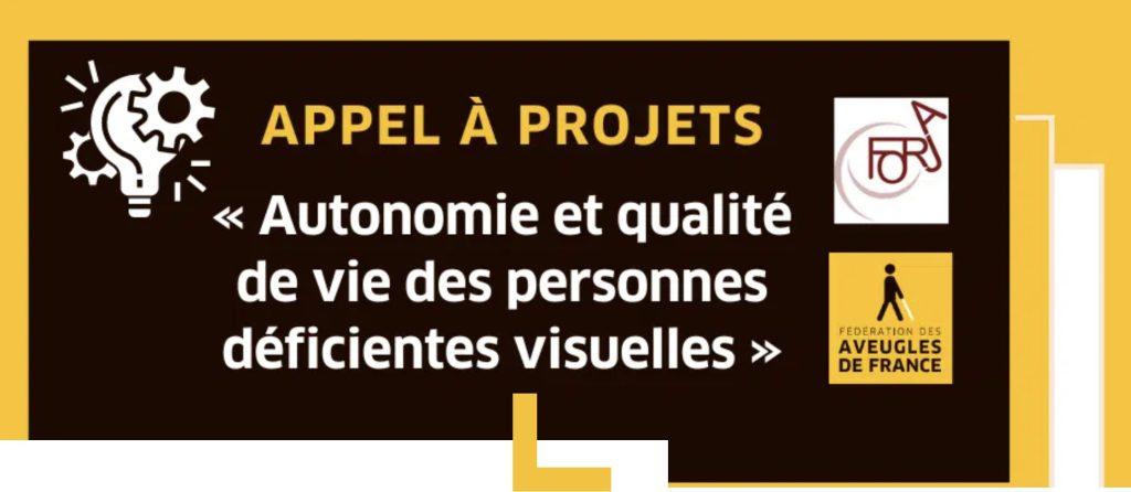 Appel à projet pour améliorer la vie des personnes déficientes visuelles
