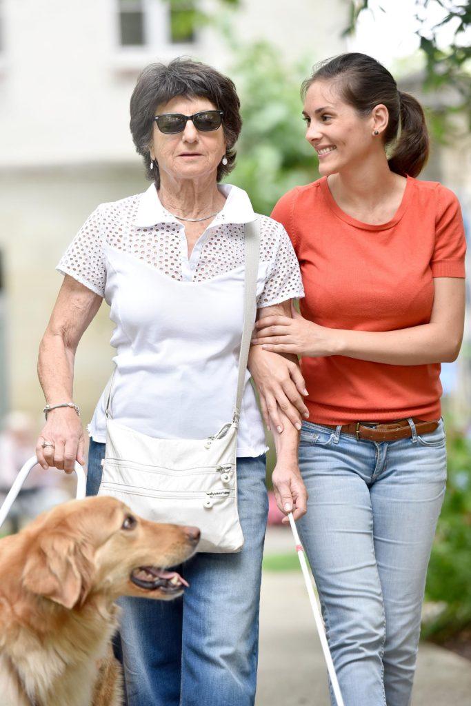 Personnes déficientes visuelles