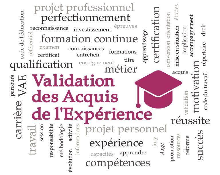 VAE Validation des acquis et de l'Expérience