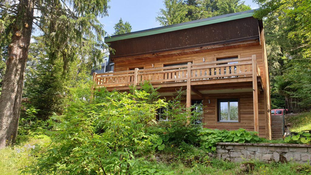 le chalet Florine en été
