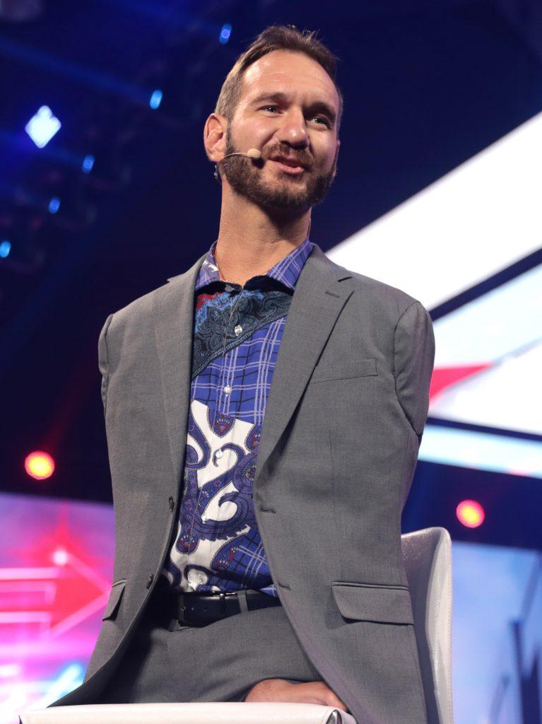 portrait de Nick Vujicic